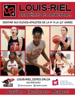 Basketball Académie Féminine page couverture