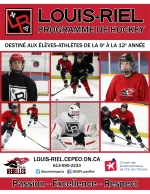 Hockey page couverture